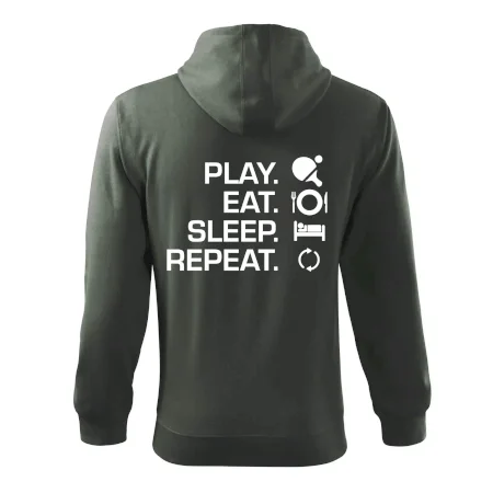 Stolný tenis - eat sleep
