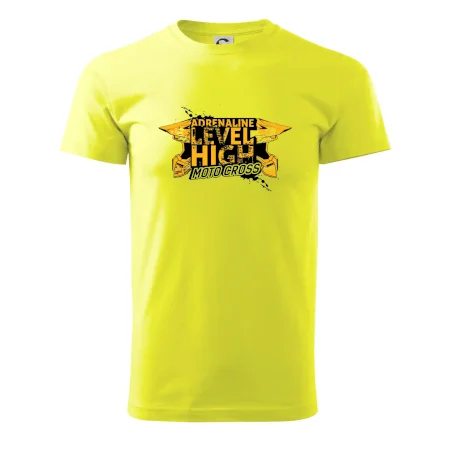 Motocross adrenaline level high