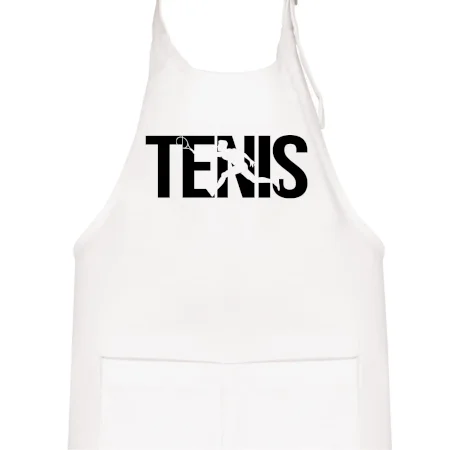 Tenis nápis silueta