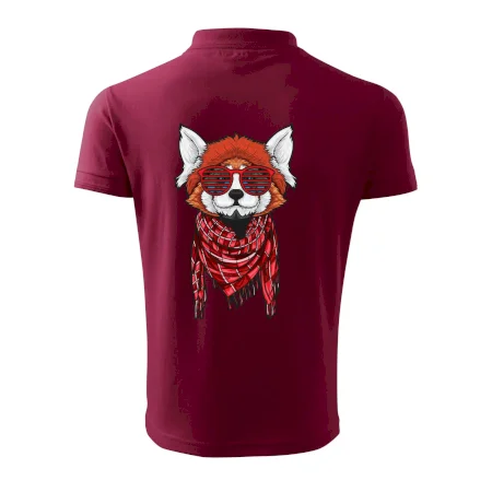 Červená panda hipster