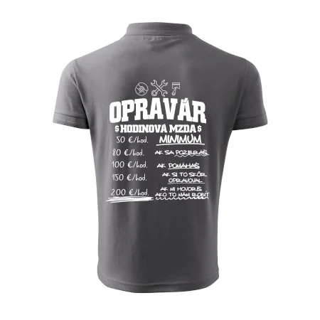 Hodinová mzda - opravár