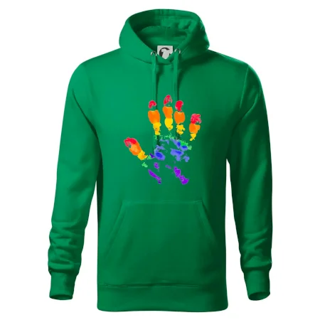 LGBT hand print