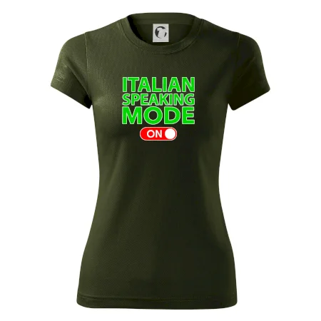 Italian speaking mode - ON