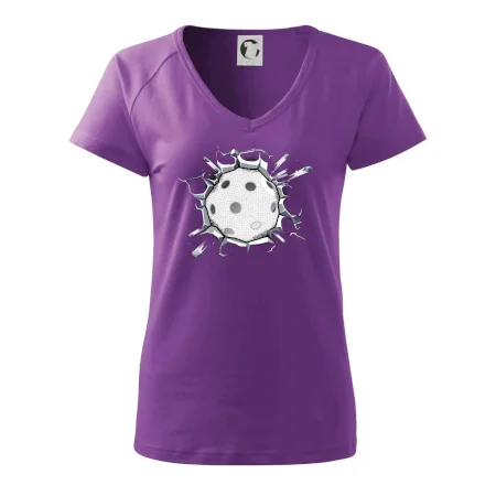 Florbal lopta v triku