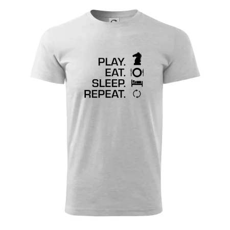 Eat sleep play - šach