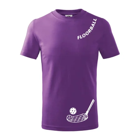 Floorball nápis šikmo