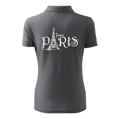 Paris nápis Eiffelovka rovný