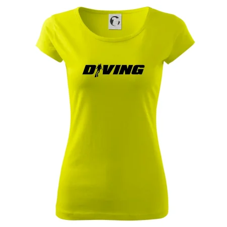 Diving nápis potápač