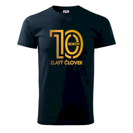 10 rokov zlatý človek