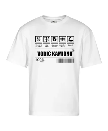 Čiarový kód - Vodič kamiónu