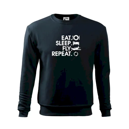 Eat sleep fly repeat