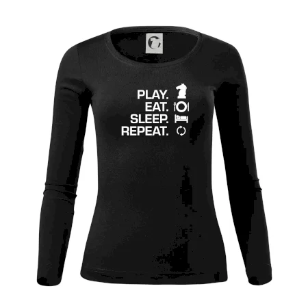 Eat sleep play - šach