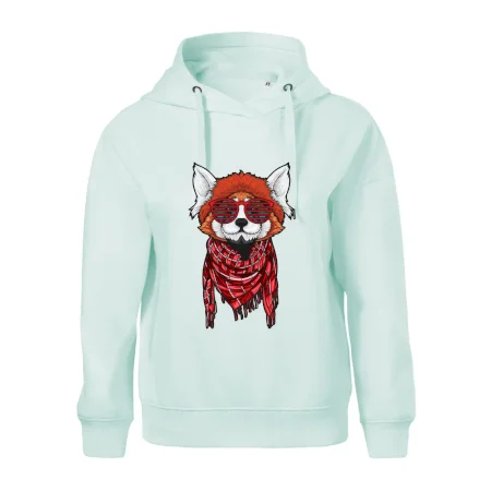 Červená panda hipster