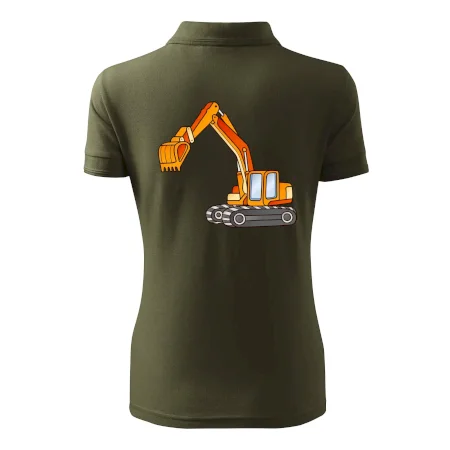 Bager bez nápisu oranžový