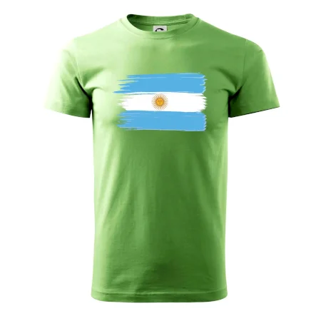Argentína vlajka kreslená štetkou