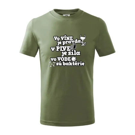 Vo víne je pravda, v pive je sila, vo vode sú baktérie