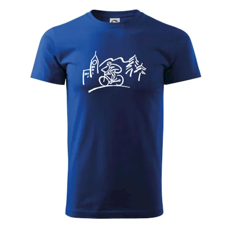 Cyklista na výlete