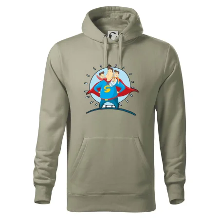 Táta superman - kluk, kluk a dítě