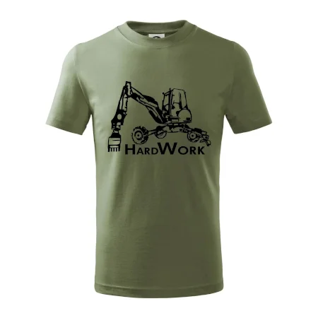Hard Work kráčajúce rýpadlo