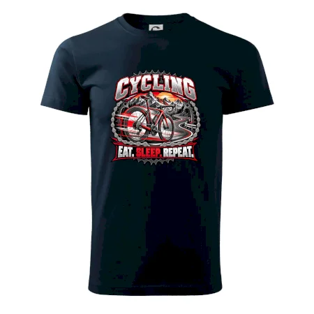 Bicykel medzi horami eat sleep repeat