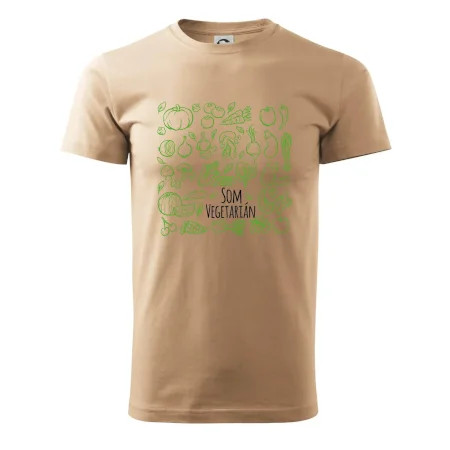 Som vegetarián - zelenina vo štvorci