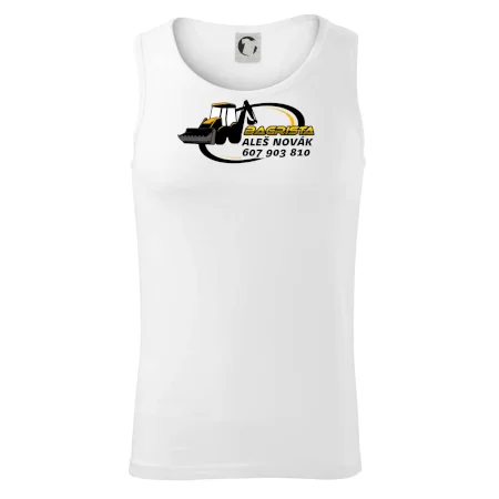 Bagrista v kruhu - vlastný nápis