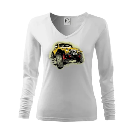 Žltý offroad s navijakom
