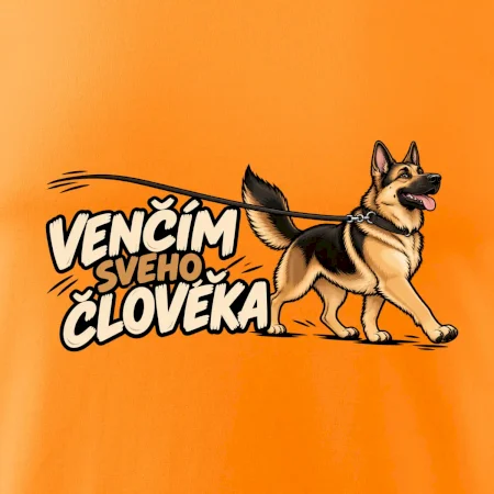 Venčím svého člověka - německý ovčák