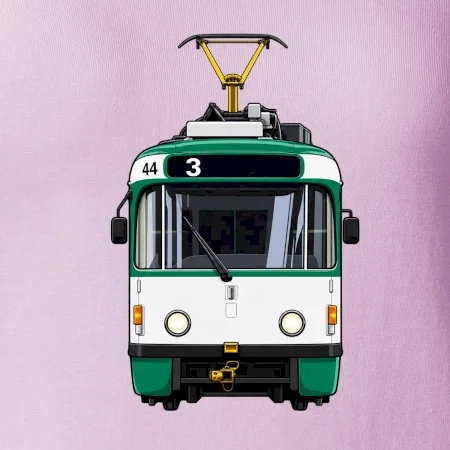 T3R SLF čelo tramvaje linka 3
