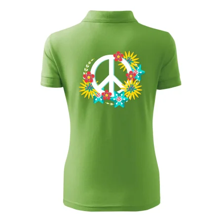 Peace symbol abstraktný