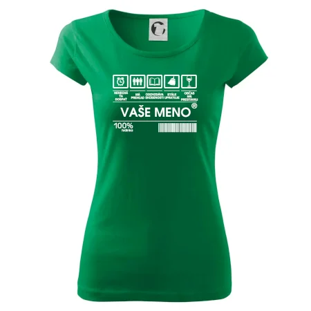 Vaše meno - čiarový kód