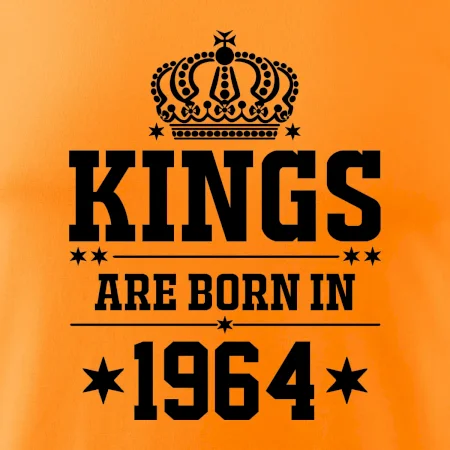 Kings are born in 1964