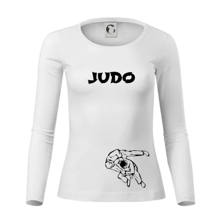 Judo nápis + postavy