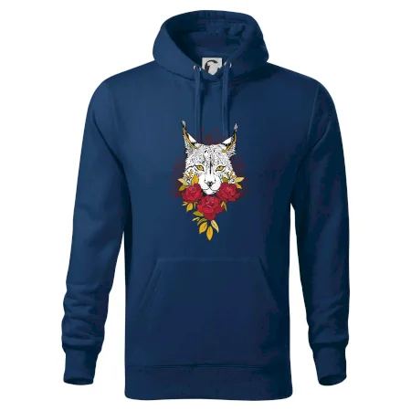 Rys s červenými ružami (Pecka design)