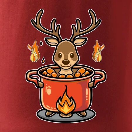 Hrnec s jelenem