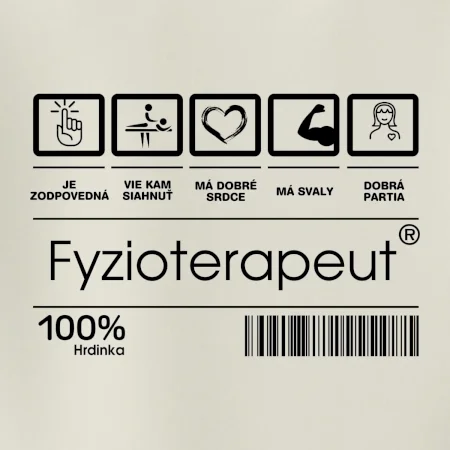 Čiarový kód fyzioterapeutka