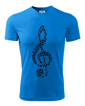 Husľový kľúč z nôt