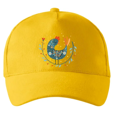 Folklór - sliepky s margarétkami