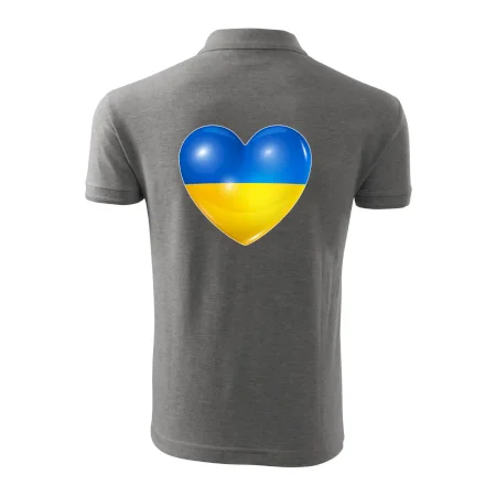 Ukrajina srdce vlajka