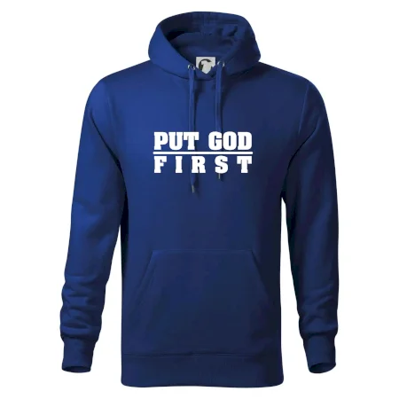 Put God first hrubý nápis