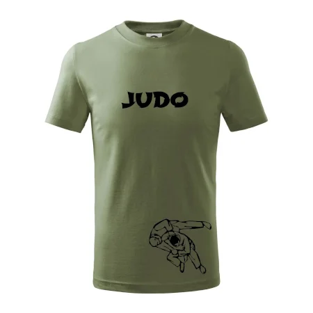 Judo nápis + postavy