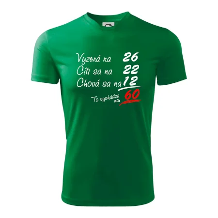 Vyzerá, cíti sa, chová sa - 60 rokov