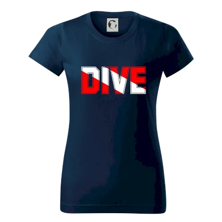 Dive nápis vlajka