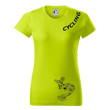 Cycling nápis šikmo