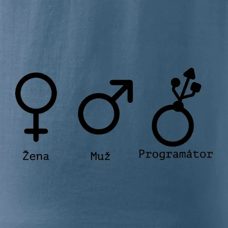 Muž žena programátor