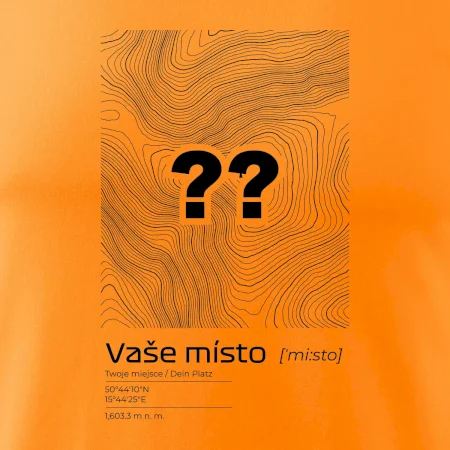 Vaše miesto - vrstevnice v obdĺžniku
