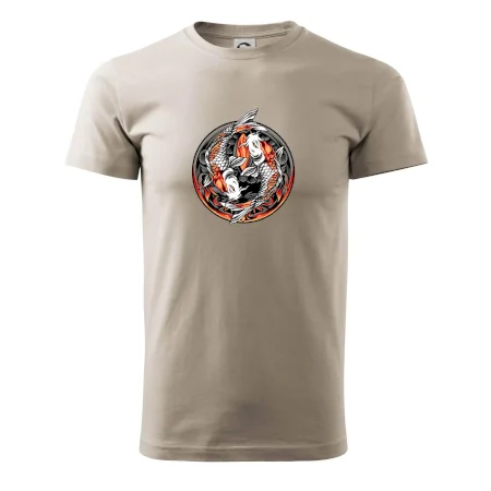 Yin & Yang Koi kapor - oranžový