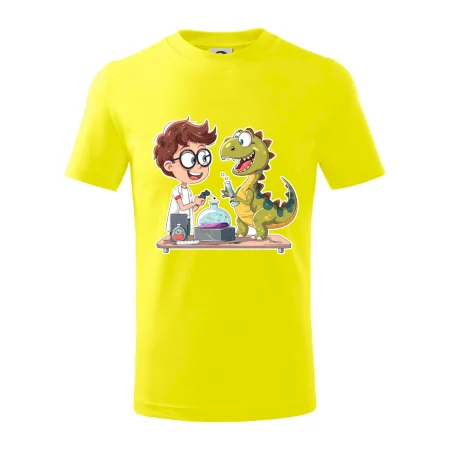 Chemik a dinosaurus - chlapec / holka