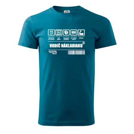Čiarový kód - Vodič nákladiaku