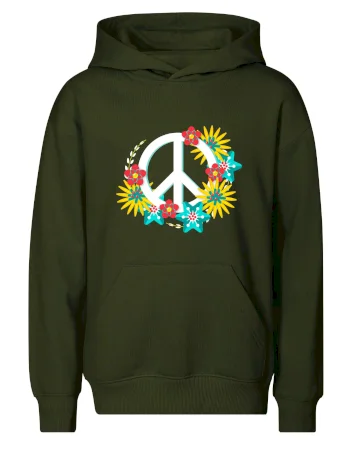 Peace symbol abstraktný